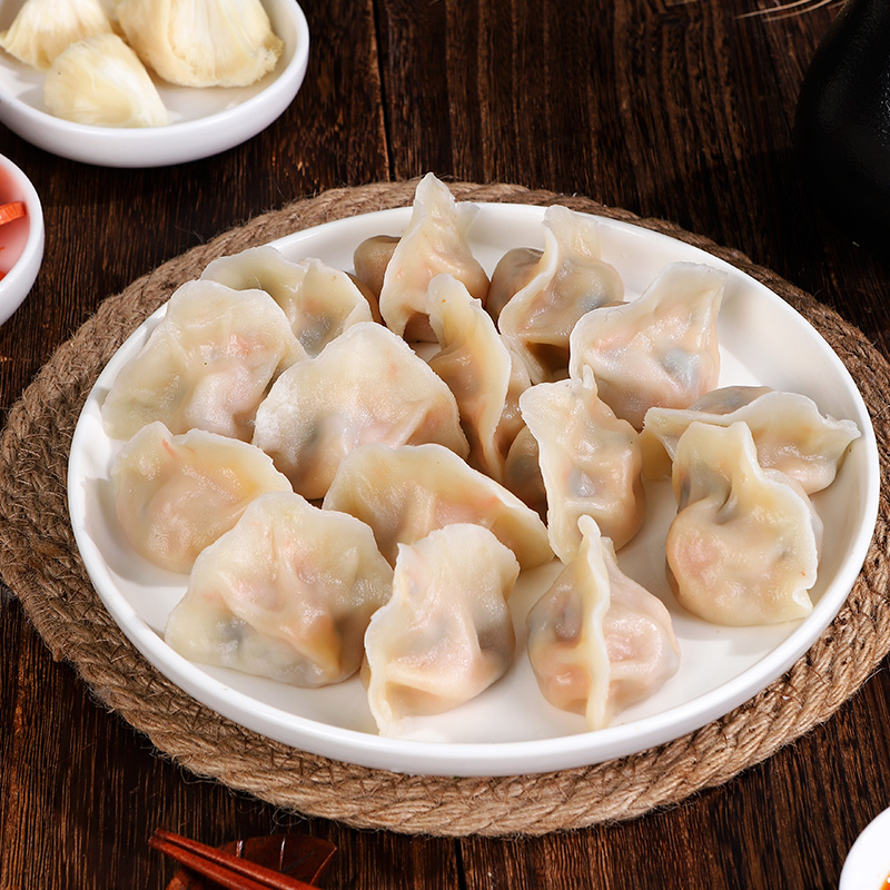 Carrot And Hericium Erinaceus Wheat Dumplings