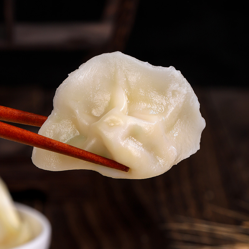 Yellow-Heart Cabbage And Hericium Erinaceus Wheat Dumplings